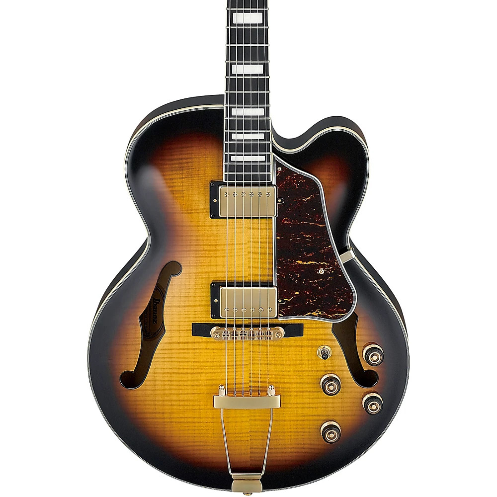 Ibanez AF95FM Artcore Expressionist Electric Guitar Antique Yellow Sunburst