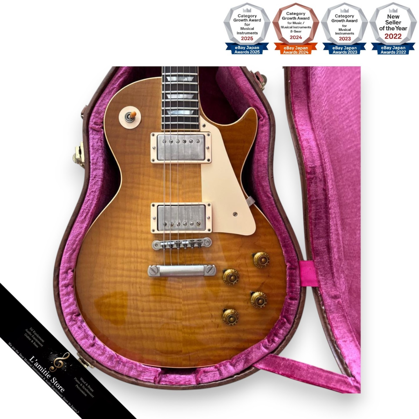 Gibson Historic Makeovers 1959 Les Paul Standard Reissue Jacaranda Neck Light 3