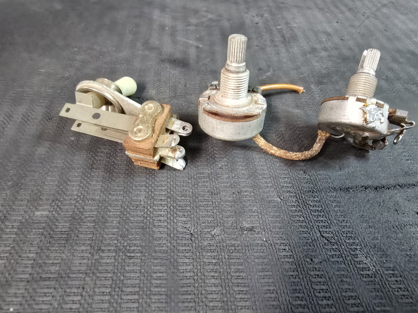 Gibson Vintage 1963 SG Control Harness 3 Way Pots 500K 1964 ES 1960’s