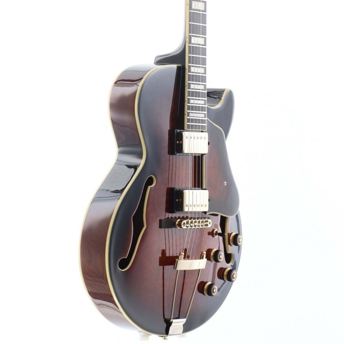 Ibanez AG95QA Dark Brown Sunburst Used Electric Guitar 2020