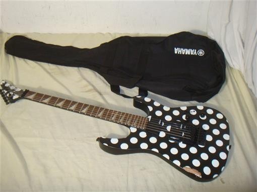 JACKSON SOLOIST SLX DX X-SERIES SOLIDBODY ELECTRIC GUITAR – POLKA DOT -READ!