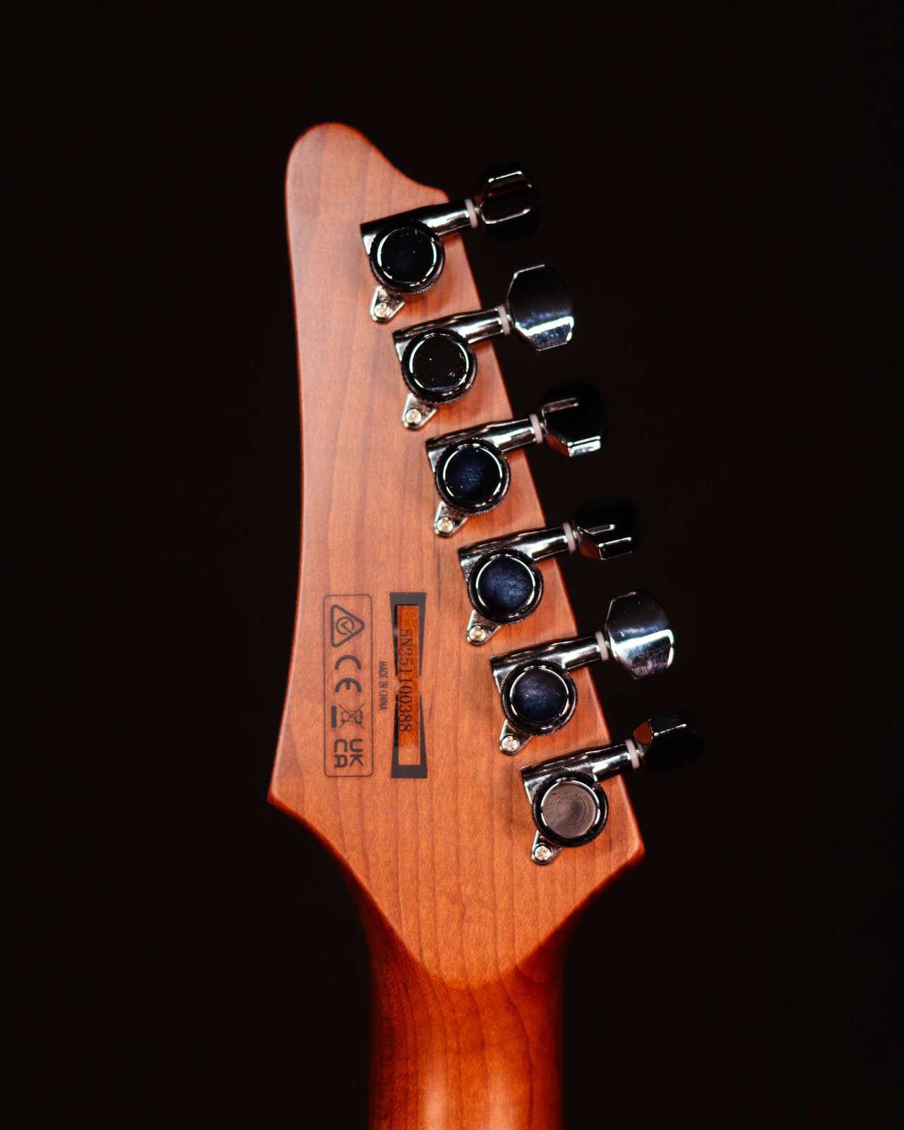 Ibanez AZ24S1F Flame Top Electric, Transparent Turquiose Burst