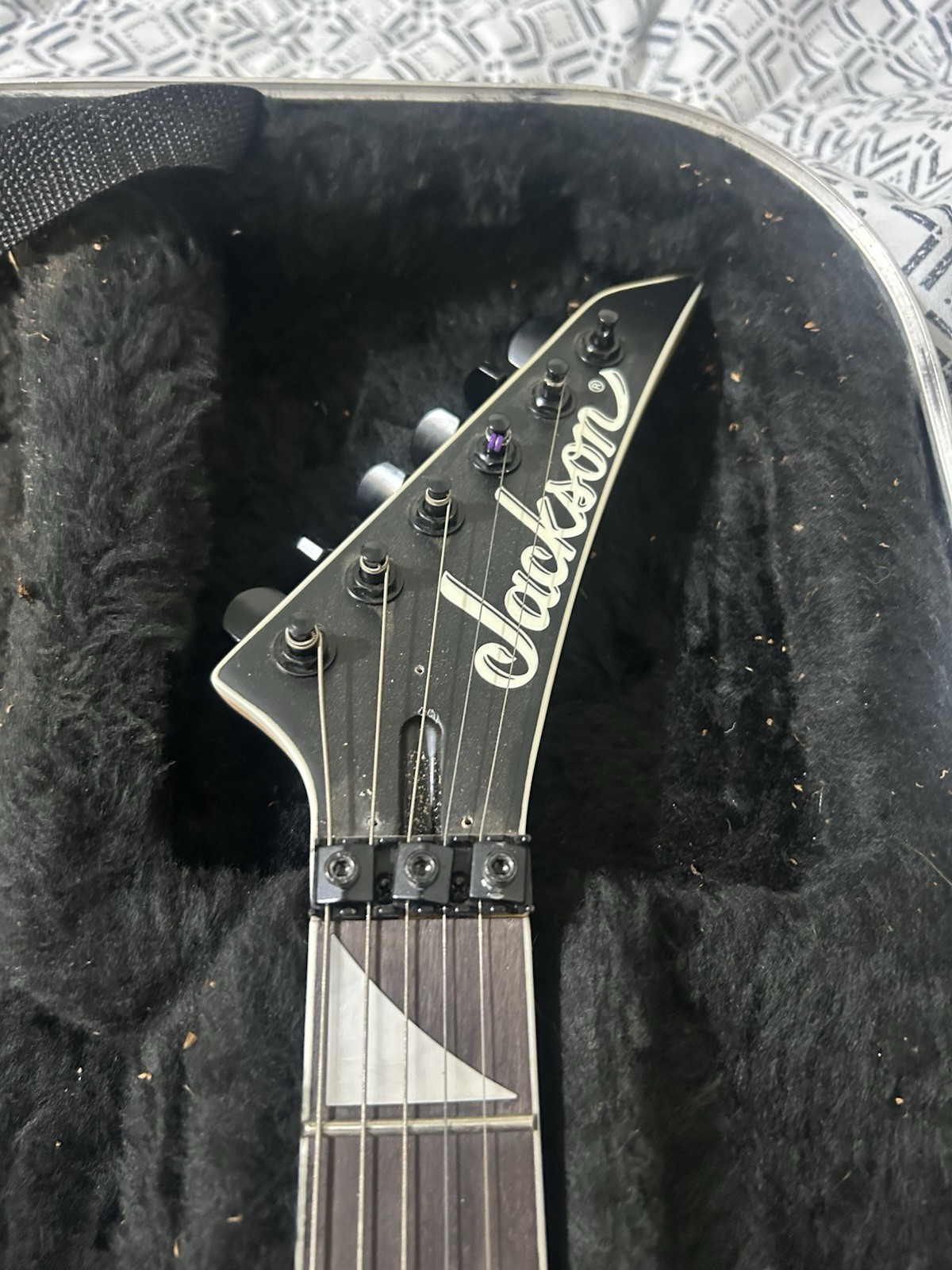 Jackson JS Dinky Arch Top JS32 DKA Electric Guitar Natural Oil W/ Hard Case