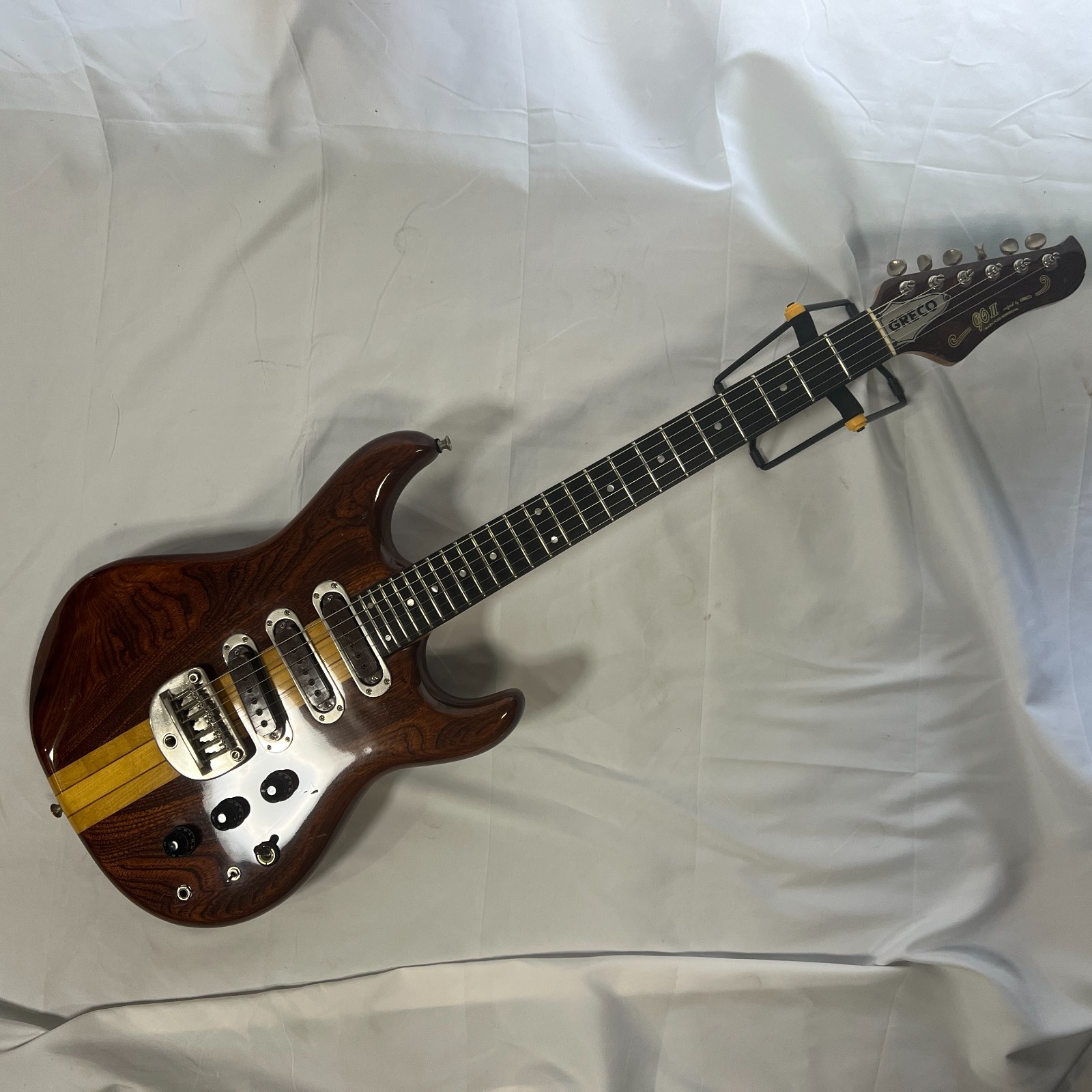 GRECO GO-II-750 NATURAL 1979 neck-through vintage guitar made in Japan