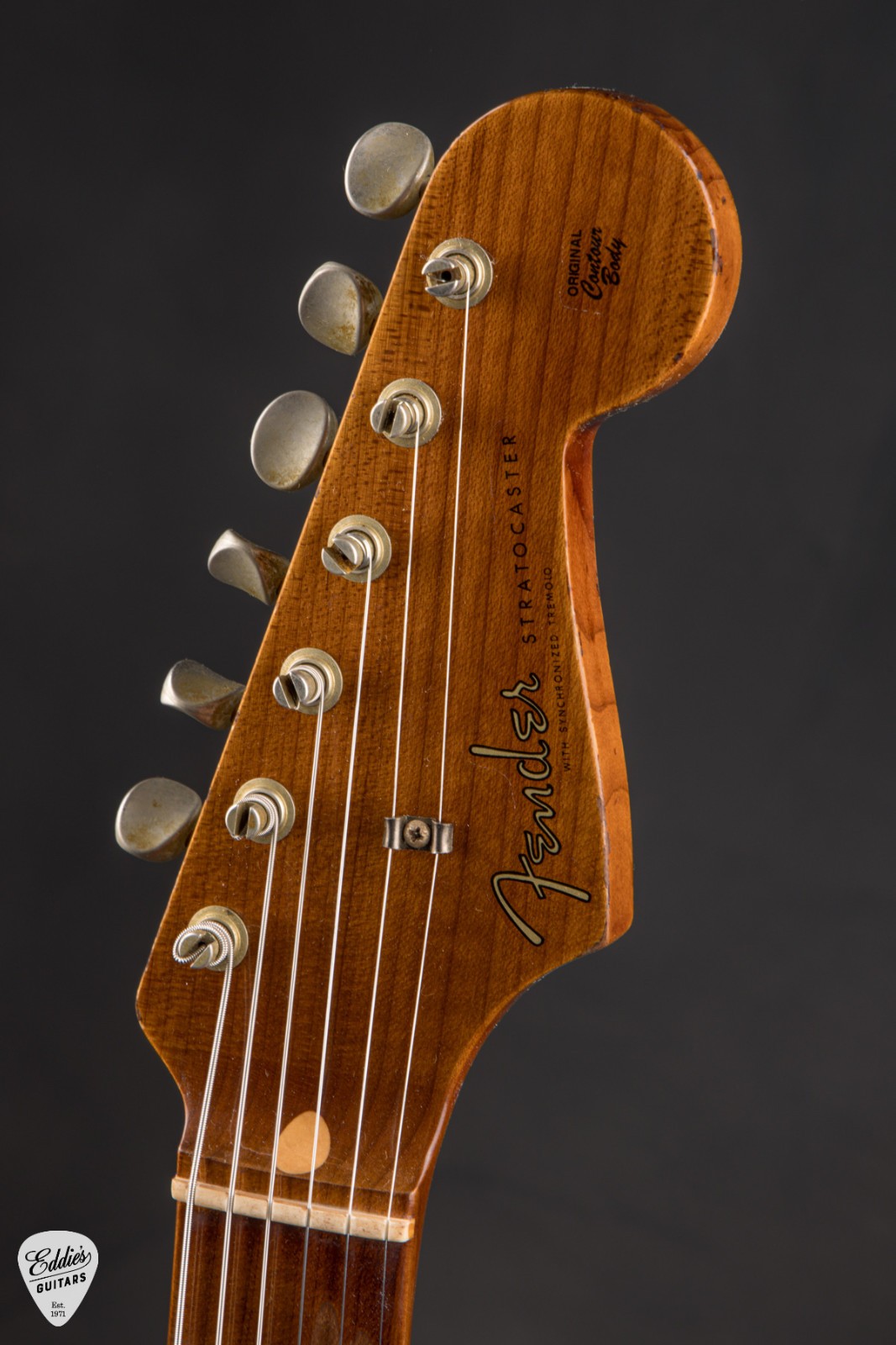 Fender Custom Shop Limited Edition 50s Dualmag Stratocaster Relic – Violin Burst
