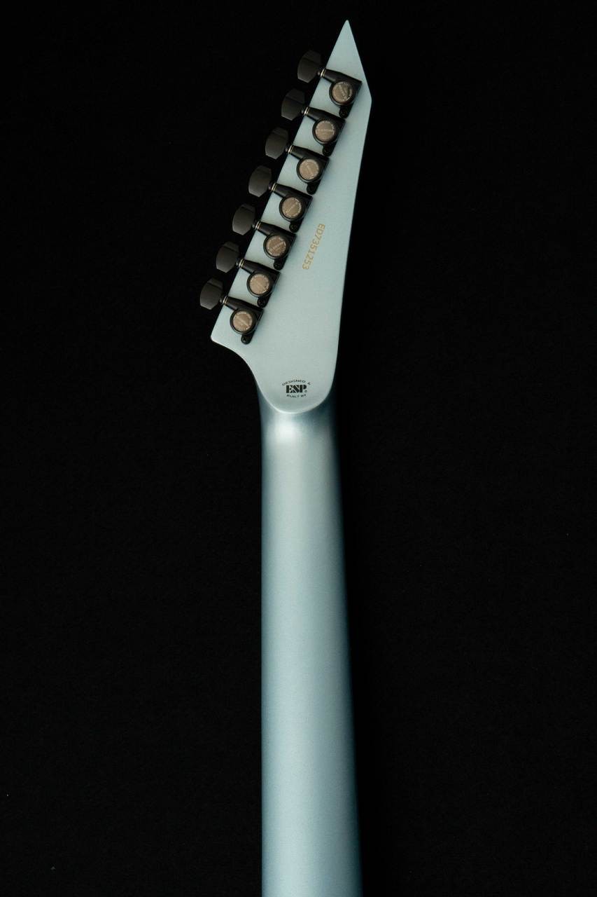 Edwards E-M-II-7 Ice Blue Metallic Electric Guitar Used