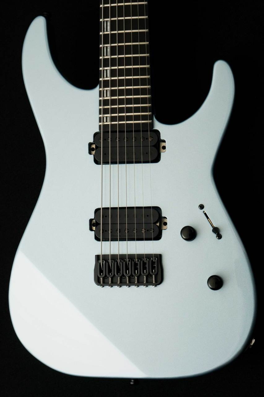 Edwards E-M-II-7 Ice Blue Metallic Electric Guitar Used