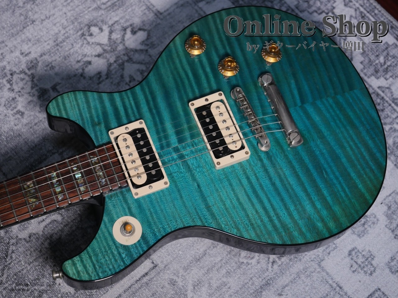 Gibson Custom Shop 2012s TAK Matsumoto DC Standard “1st Edition” Aqua Blue 12x