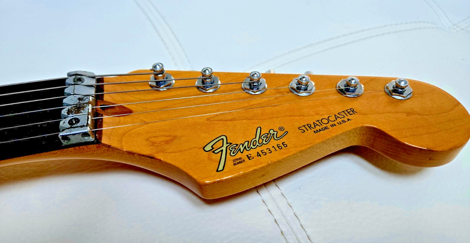 Vintage Fender Stratocaster Strat Plus E4 Model Rare USA