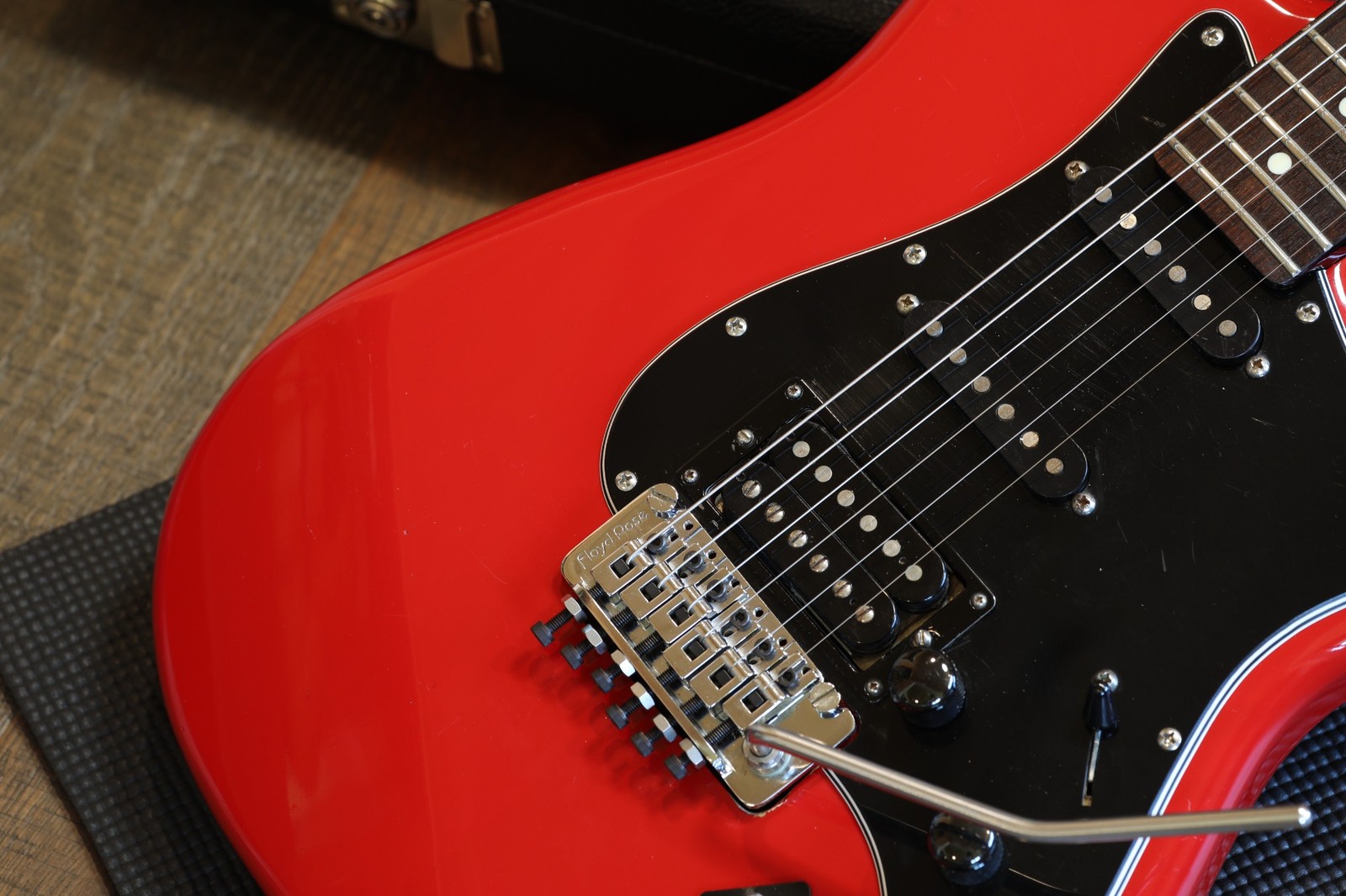1984 Fernandes Brad Gillis ST-155BG Prototype Guitar Red + OHSC
