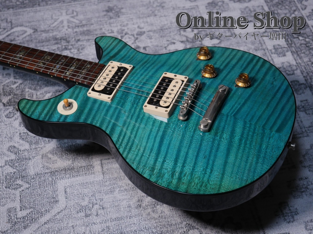 Gibson Custom Shop 2012s TAK Matsumoto DC Standard “1st Edition” Aqua Blue 12x