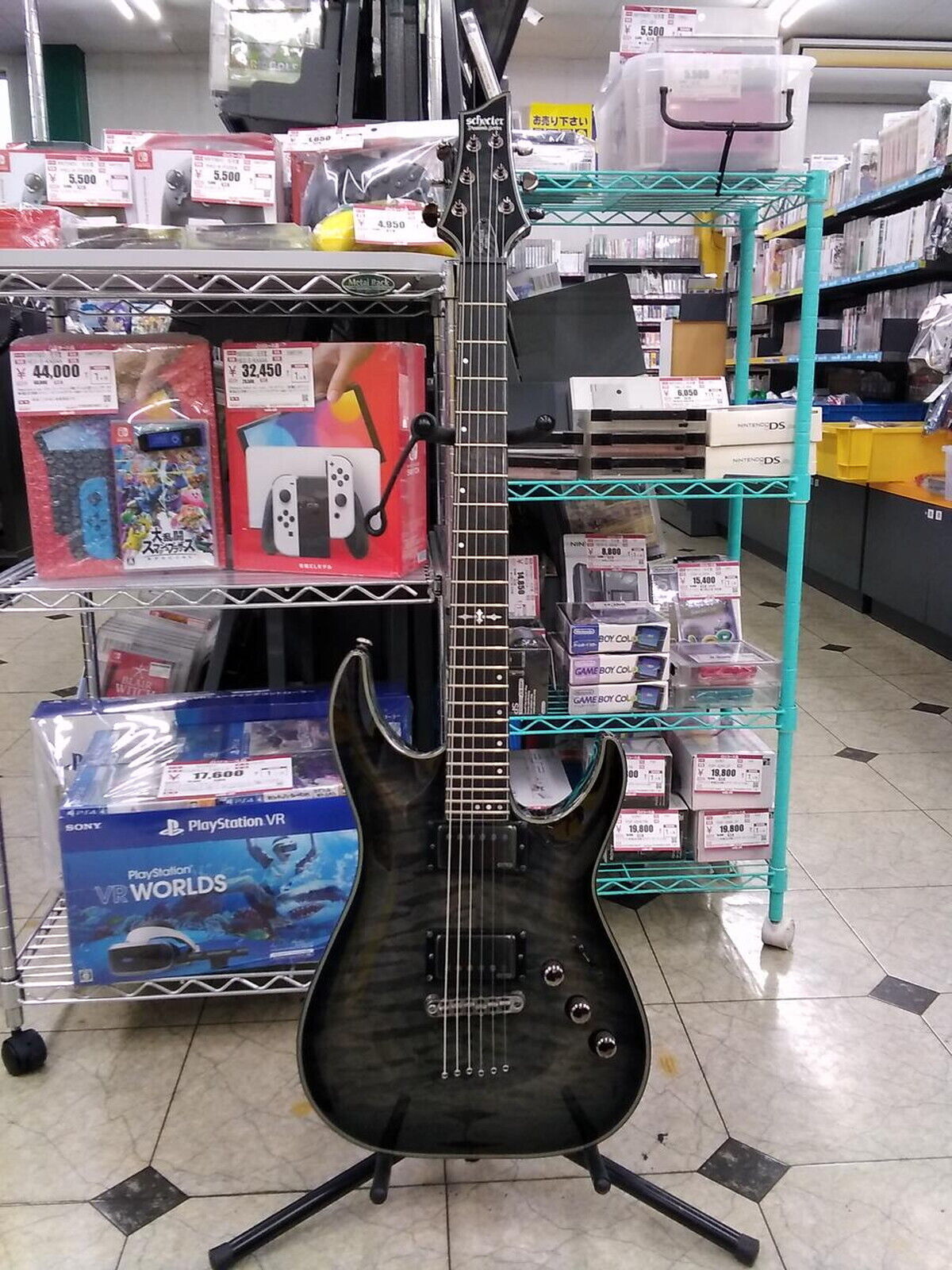 SCHECTER AD-C-1-HR-HB Used 2014 Maple body Mahogany neck Ebony fingerboard