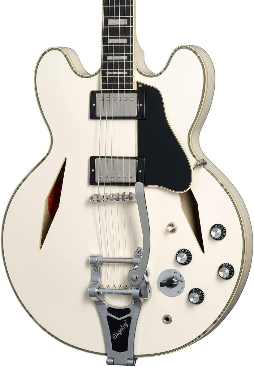 Epiphone Guitar Shinichi Ubukata Signature ES-355 Ver.02 White w/Hard Case