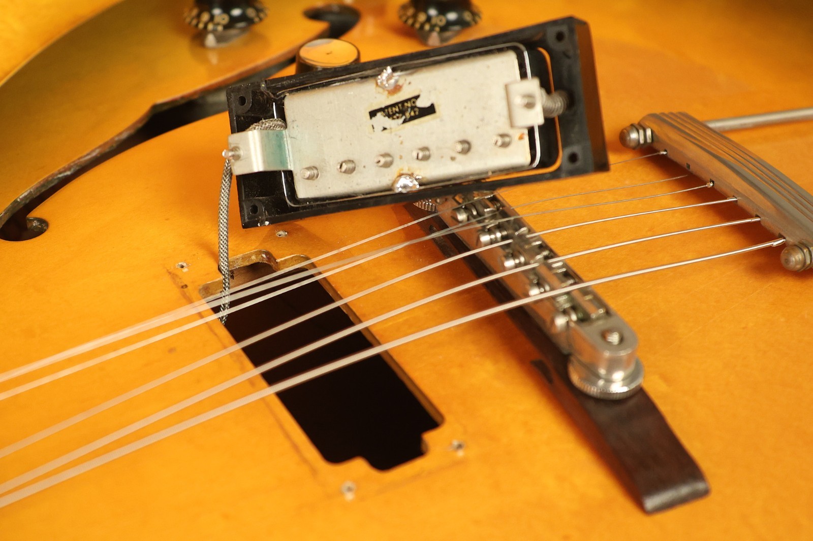 1960’s Epiphone Sorrento E452TD ’61 renecked in mid ’60’s