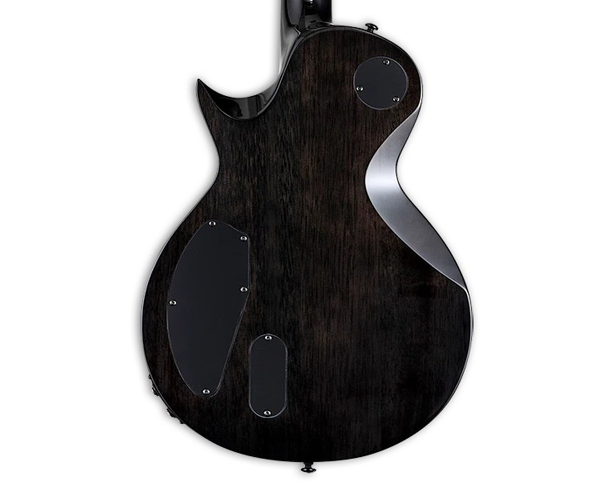 ESP LTD EC-1000 Electric Guitar w/Piezo – See Thru Black – B-Stock