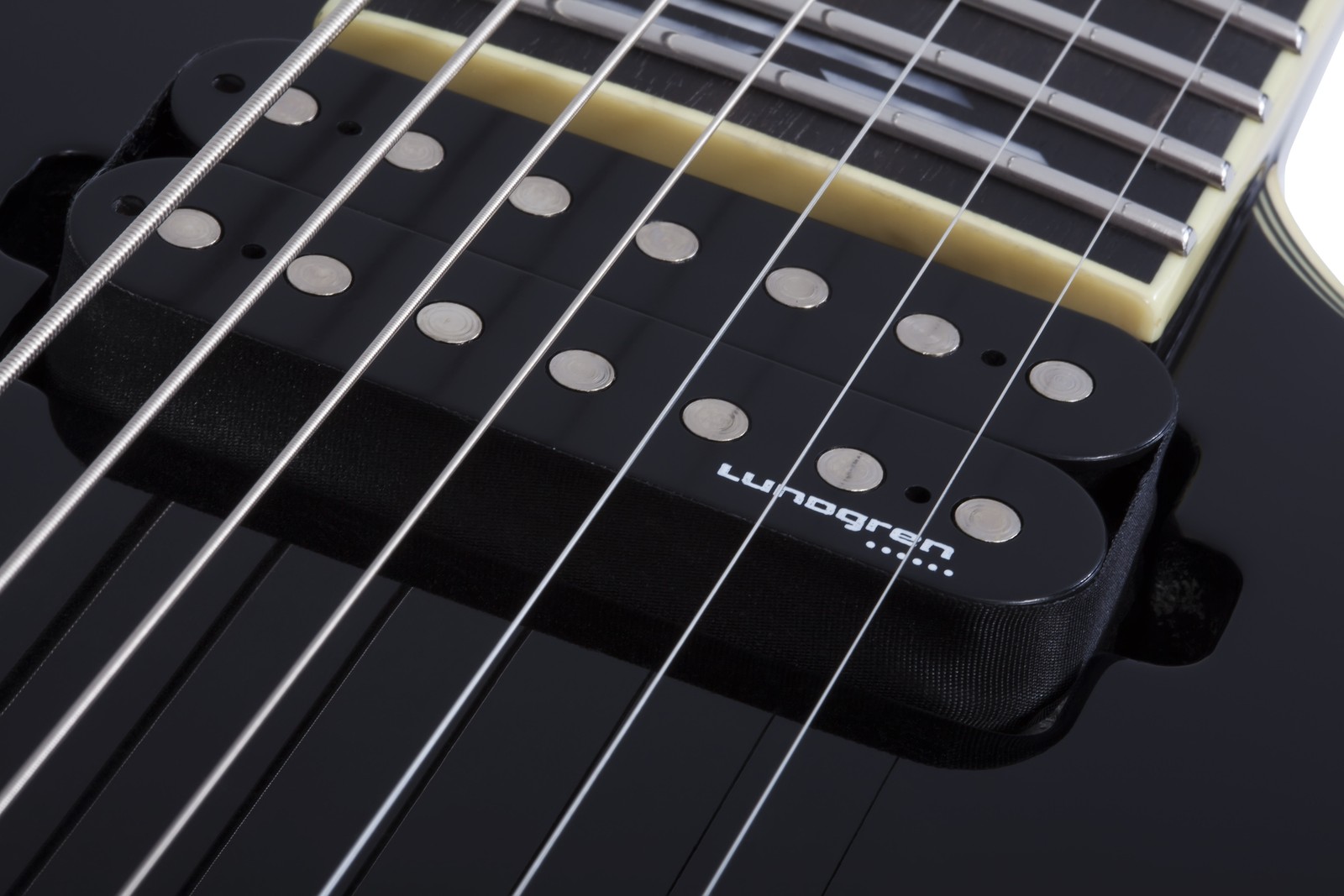 Schecter 2564 C-7 Blackjack Black Gloss Electric Guitar