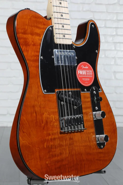 Squier Affinity Series Telecaster Electric Guitar – Mocha