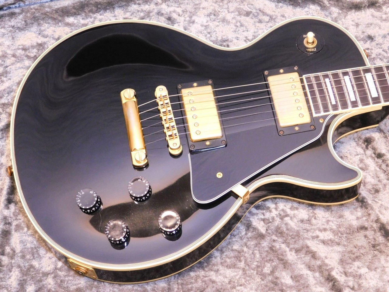 Gibson Les Paul Custom Ebony Black 1998 Electric Guitar