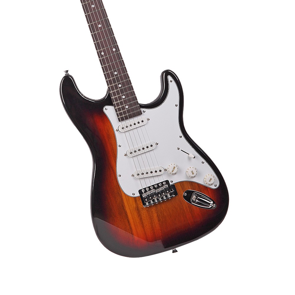 Electric Guitar Rosewood FingerboardWhammy Bar Cord Wrench Tool Sunset Color