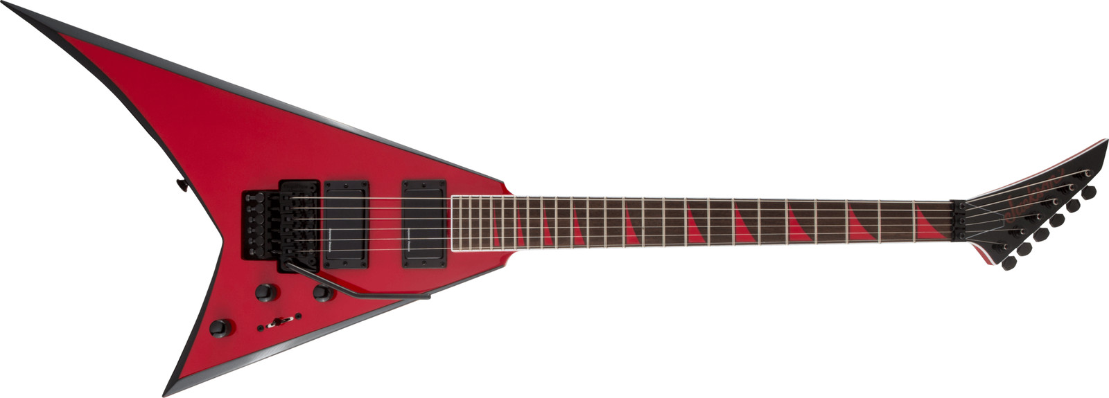 Jackson X Series Rhoads RRX24 Laurel Fingerboard Red with Black Bevels 291640454