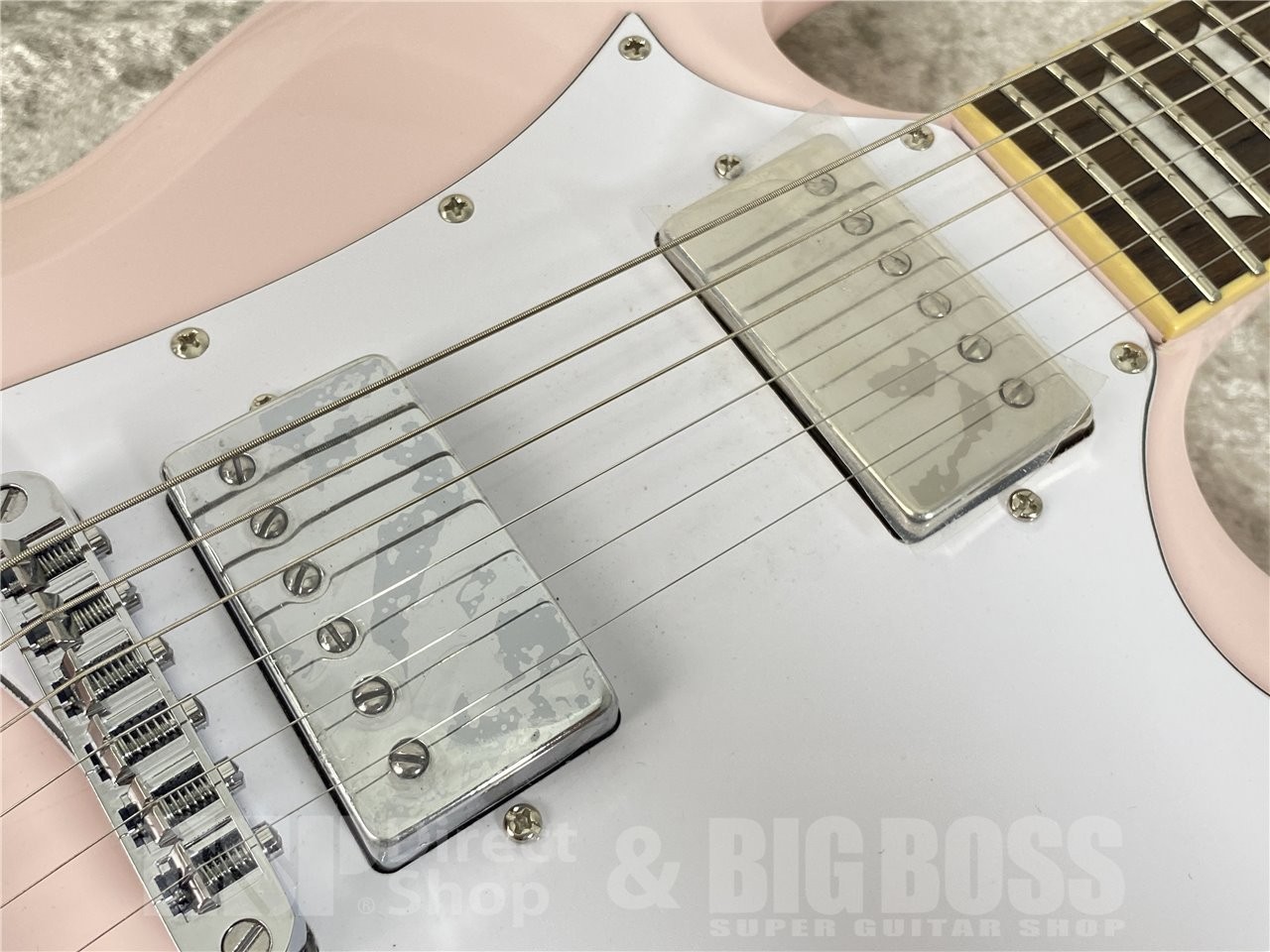 Grass Roots G-SG Vintage Milky Pink Electric Guitar Shipping From Japan