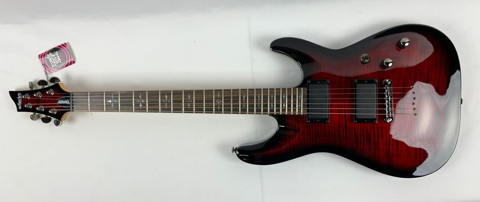 Schecter Demon-6 Crimson Red Burst CRB Electric Guitar B-Stock Demon6 Demon