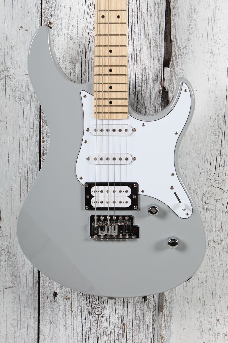 Yamaha Pacifica PAC112VM Double Cut Solid Body Electric Guitar Grey Finish