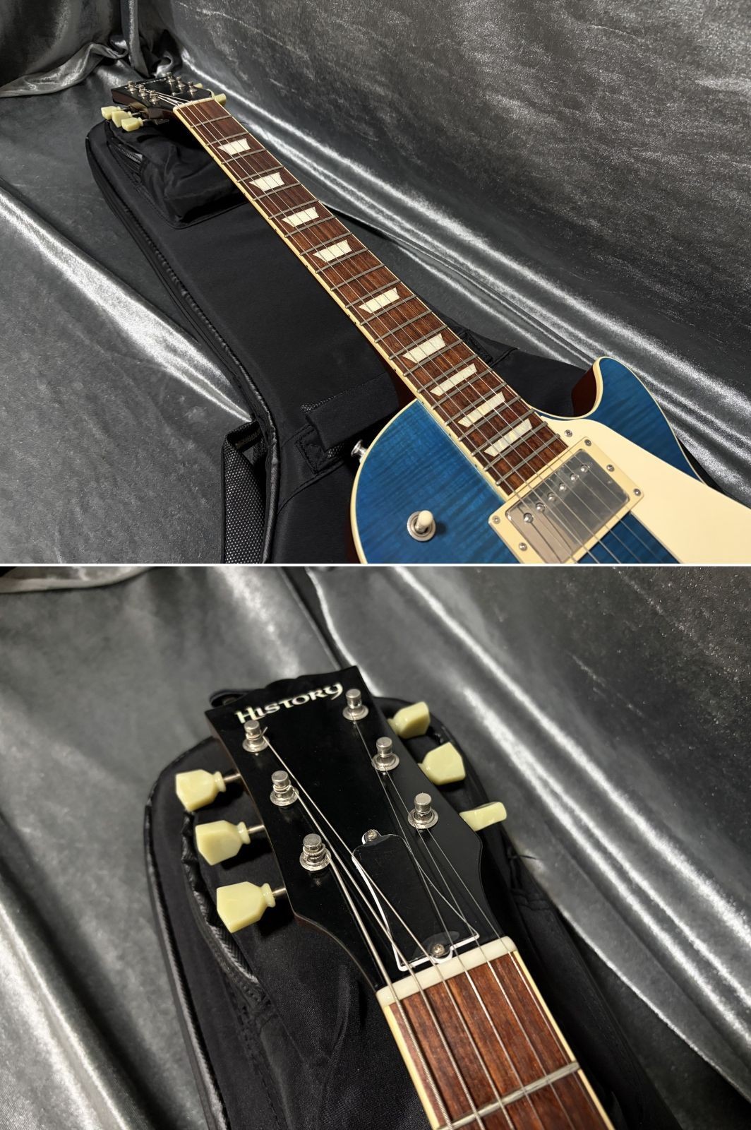 History HS-LS Electric Guitar W/Gig Bag Used Product Shipping From Japan