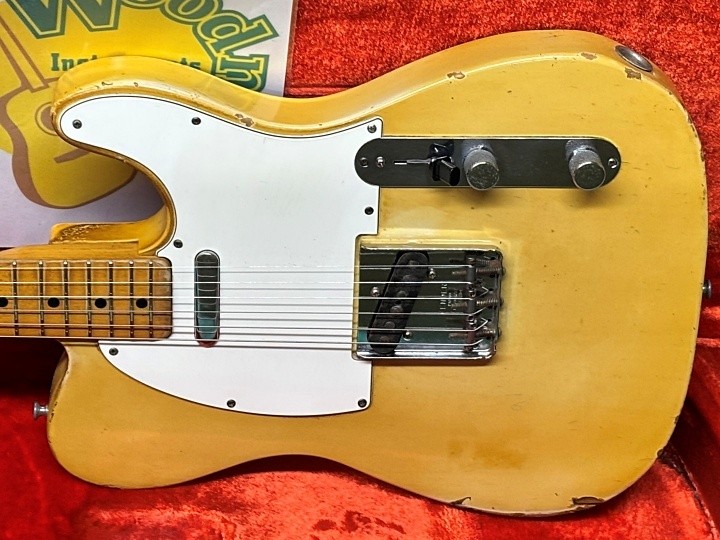Fender Telecaster Blue M 1975 3.88kg with Original Hard Case Electric Guitar