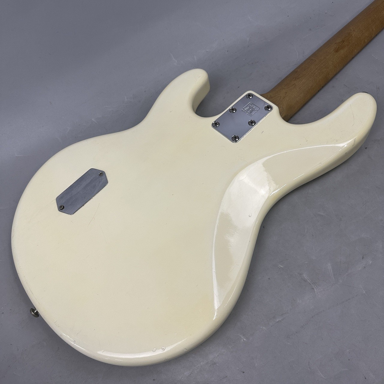 [Music Man] StingRay EX Maple White 1997 Used Ash Body Maple Neck White Gig Case