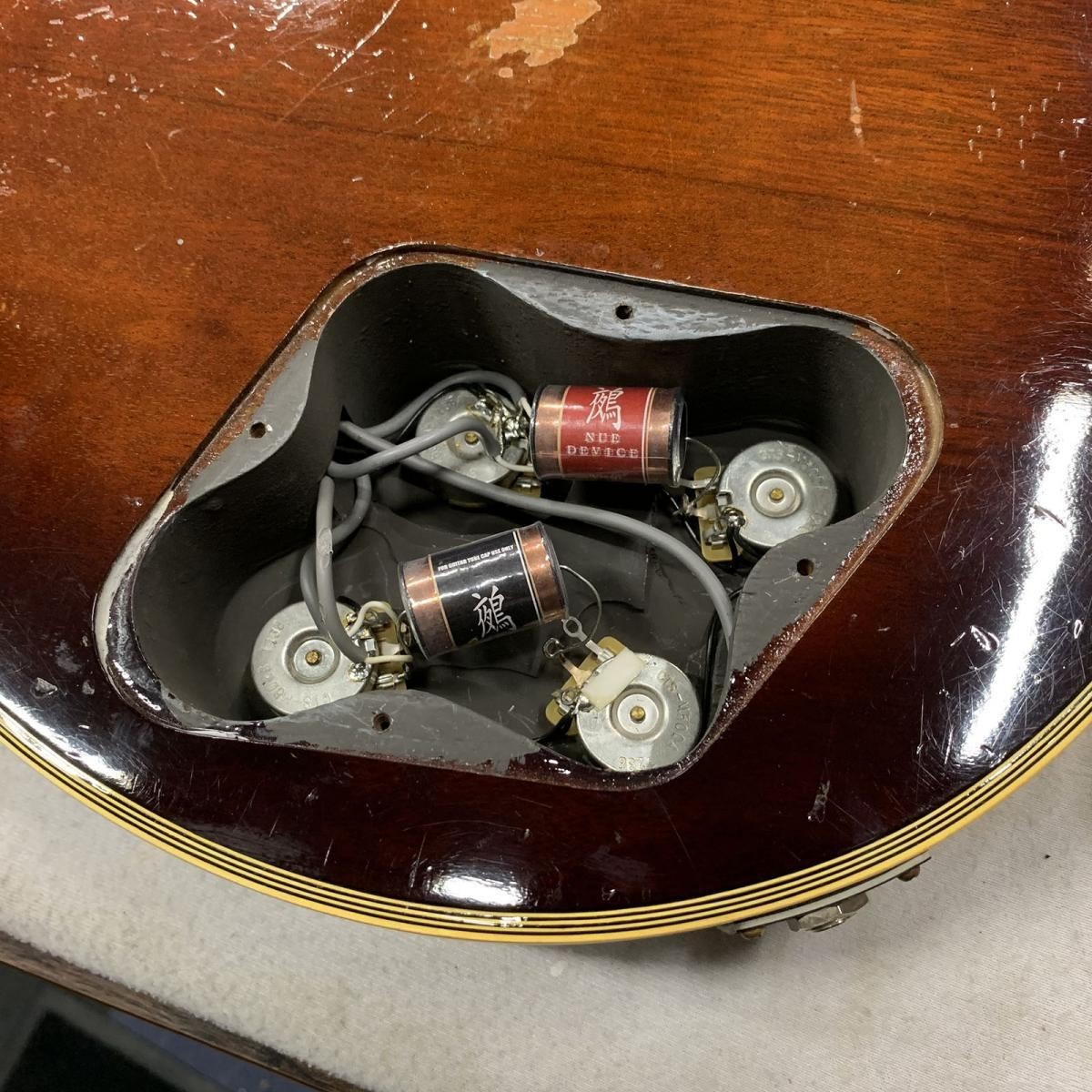 [Navigator] LP Custom Type Sunburst Made in Japan 1970s Vintage Solid E.Guitar