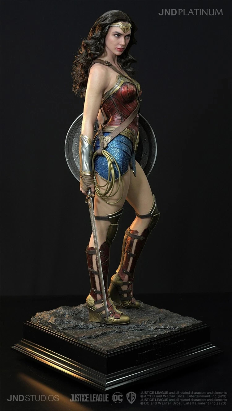 US Seller**READ**JND Studios Platinum Wonder Woman 1/3 Scale Statue