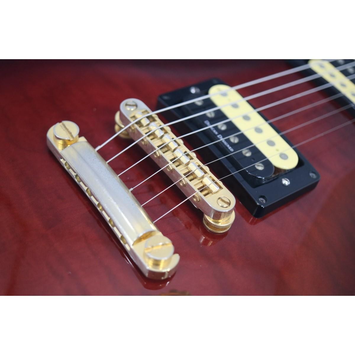 Aria Pro II PE-85R Electric Guitar, Slim Body, Curved Top, 80s/90s