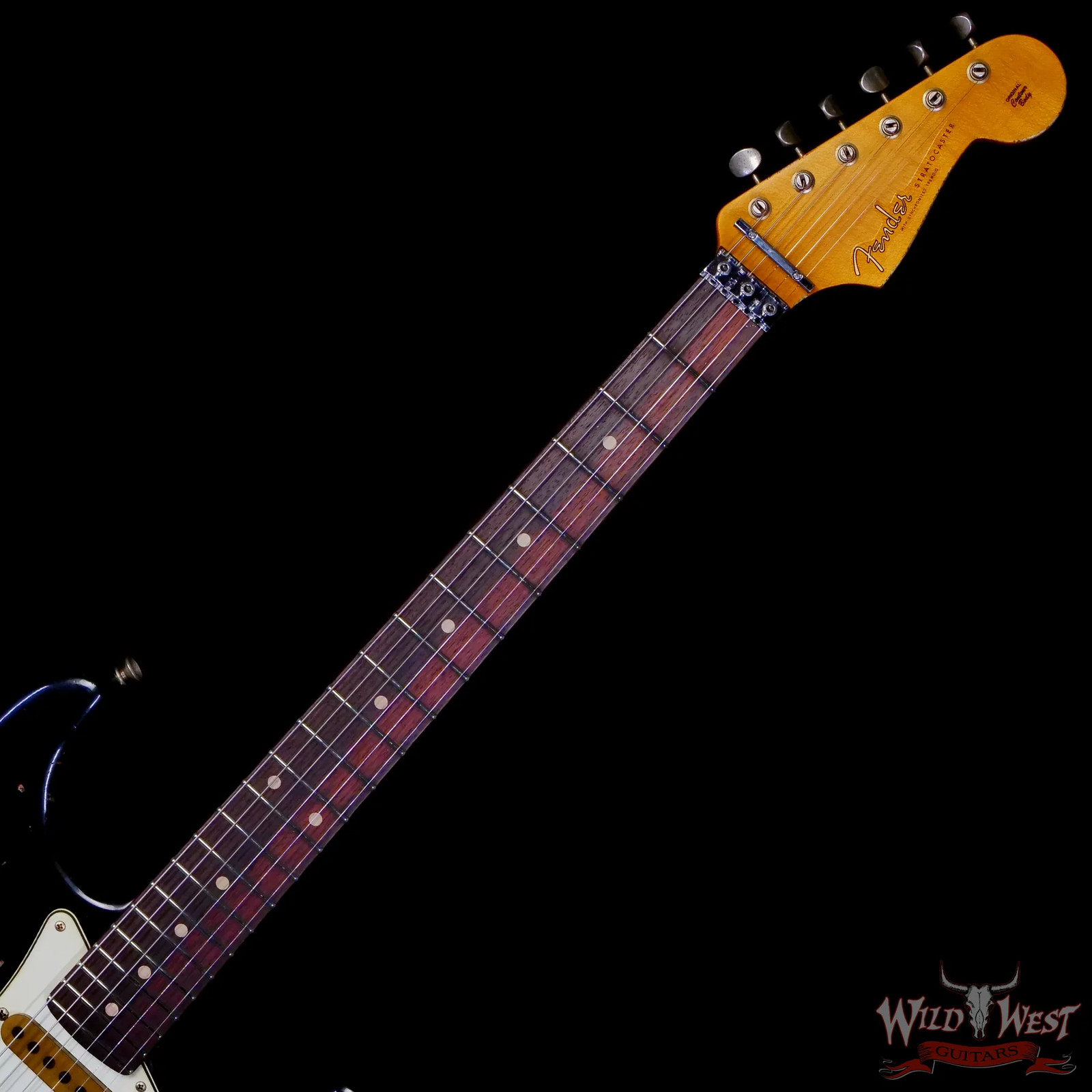 Fender Custom Shop Black Lightning Stratocaster Floyd Rose Apple Red 8.00 lbs
