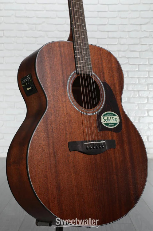 Ibanez AJ54E Artwood Jumbo Acoustic-electric Guitar – Open Pore Natural