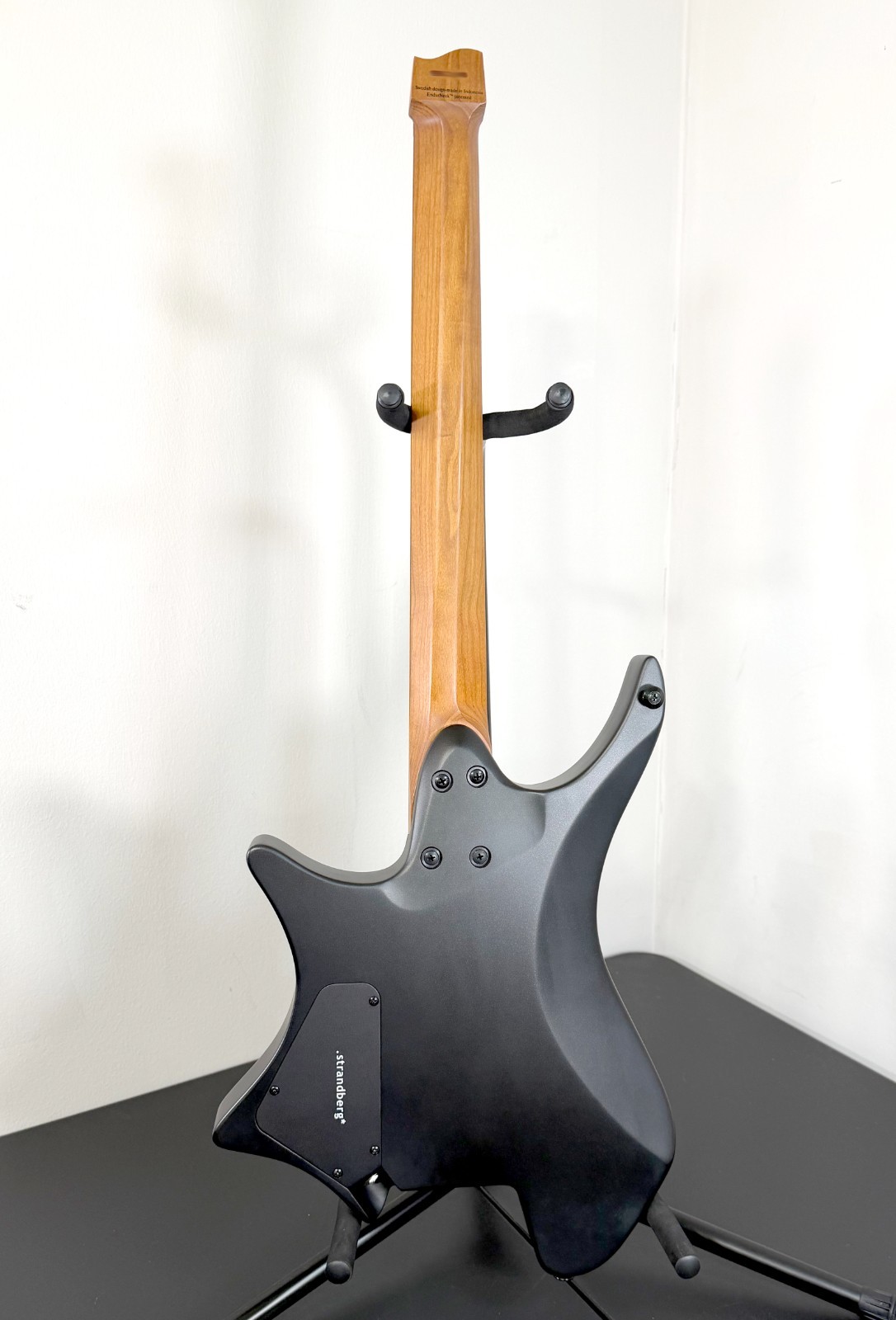 Strandberg Boden Essential 6 Headless Electric Guitar – Black Granite