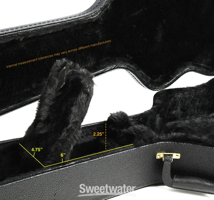 Ibanez TM50C Hardshell Acoustic Guitar Case – Talman Series