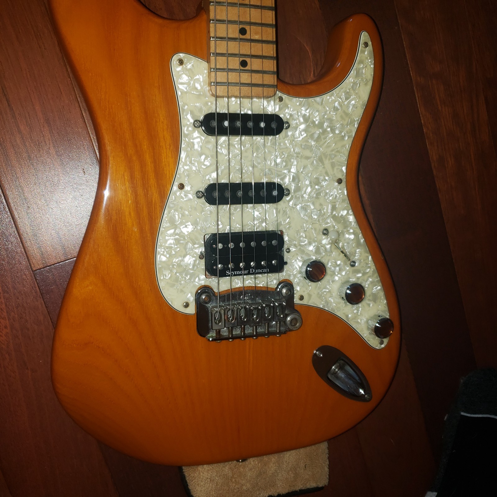 G&L USA LEGACY 1995 VINTAGE Ash Body. Brand New Jumbo Refret &Upgraded Pickups