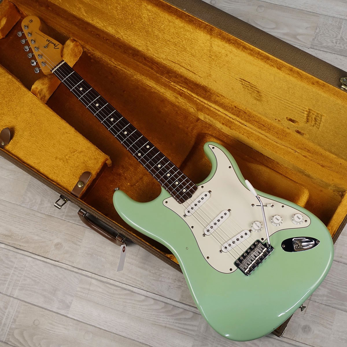Fender American Vintage 62 Stratocaster Thin Lacquer Surf Green Used [AUTH]