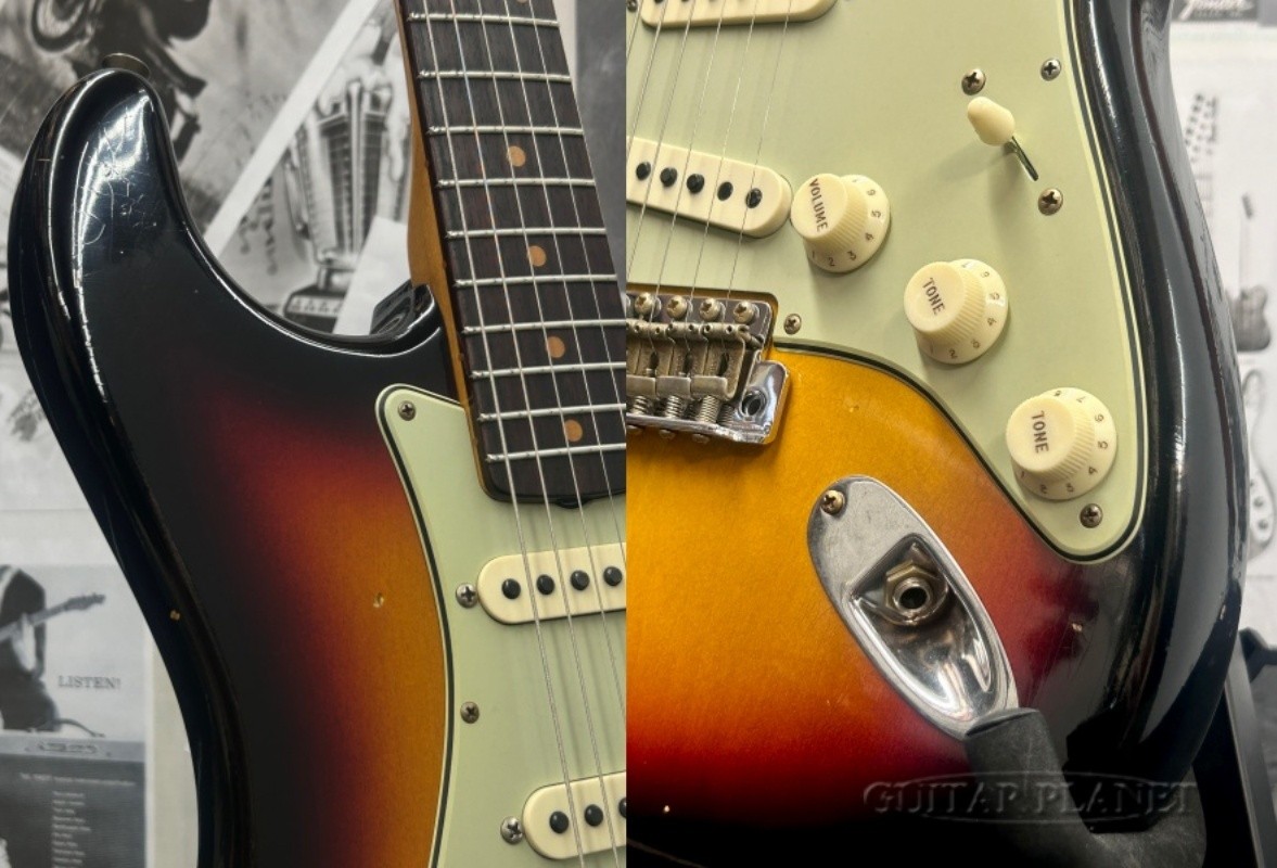 Fender Custom Shop 1960 Stratocaster Journeyman Relic -3 Color Sunburst- 2024USE