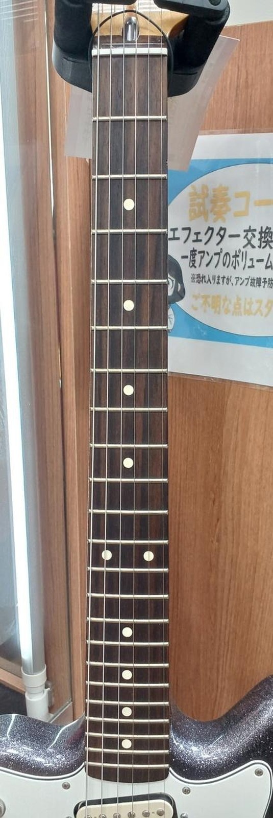 FENDER MEXICO SUPER SONIC Used Poplar body Maple neck Silvir