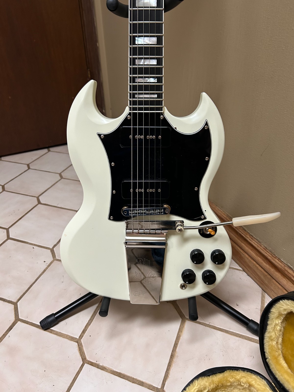EPIPHONE INSPIRED BY GIBSON CUSTOM SG WITH GIBSON P-90S 2023
