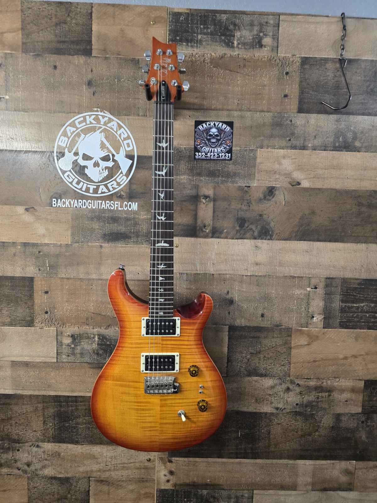 PRS SE Custom 24 With Gig Bag Vintage Sunburst