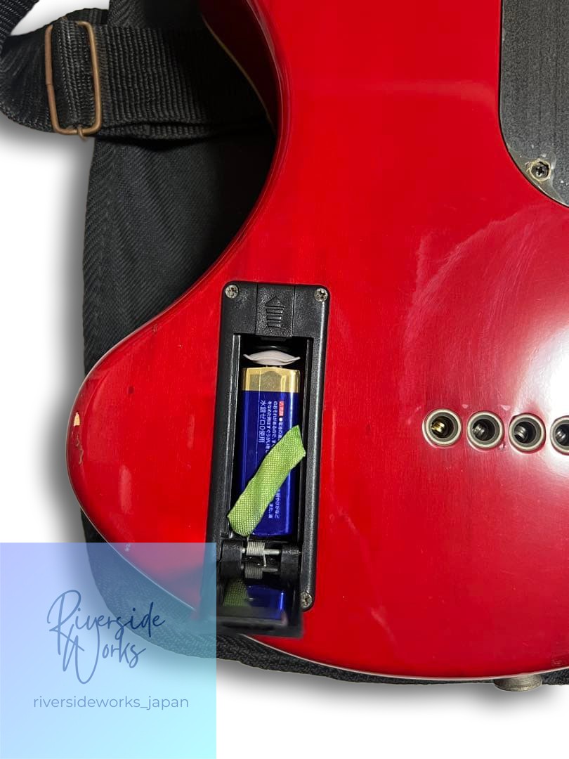 FERNANDES ZO-3 GF Red Built-in Amp Guitar