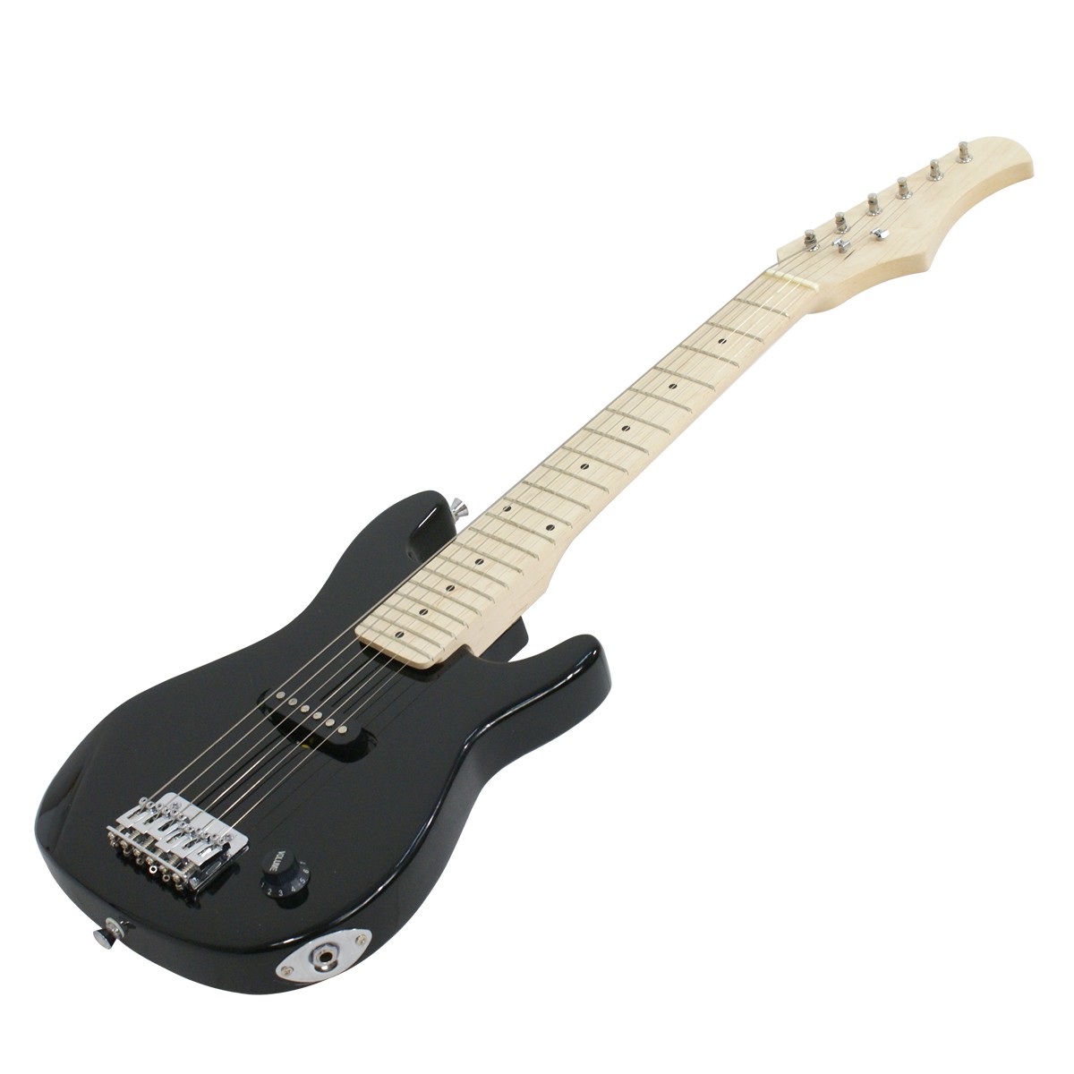 30Inch Electric Guitar Beginner Starter Kit w/5W Amplifier Gig Bag Strings Black