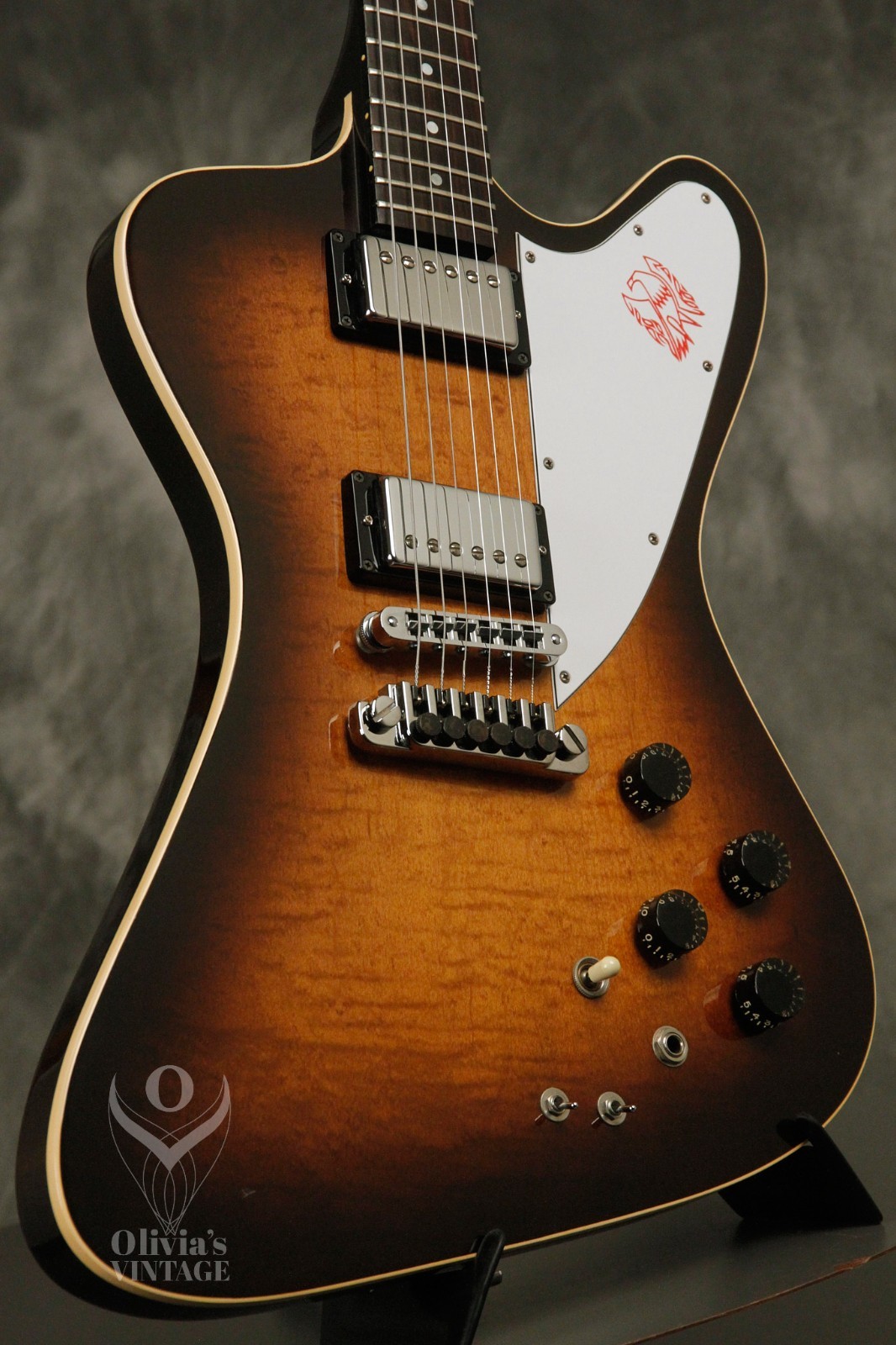 all original 1981 Gibson FIREBIRD II RD Artist Antique Sunburst w/PAPERS