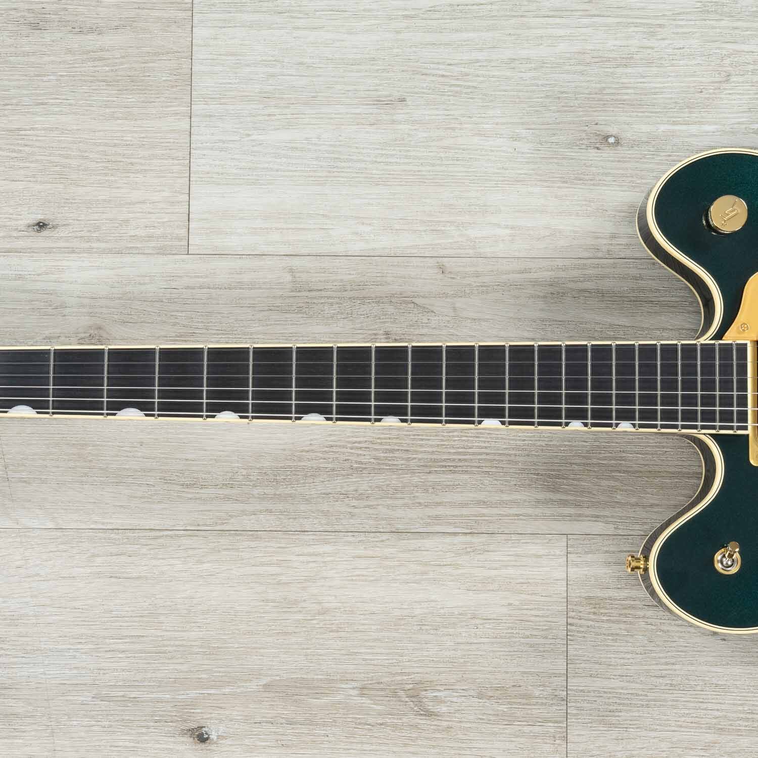 Gretsch Professional Broadkaster LX Center Block Bigsby Guitar, Cadillac Green