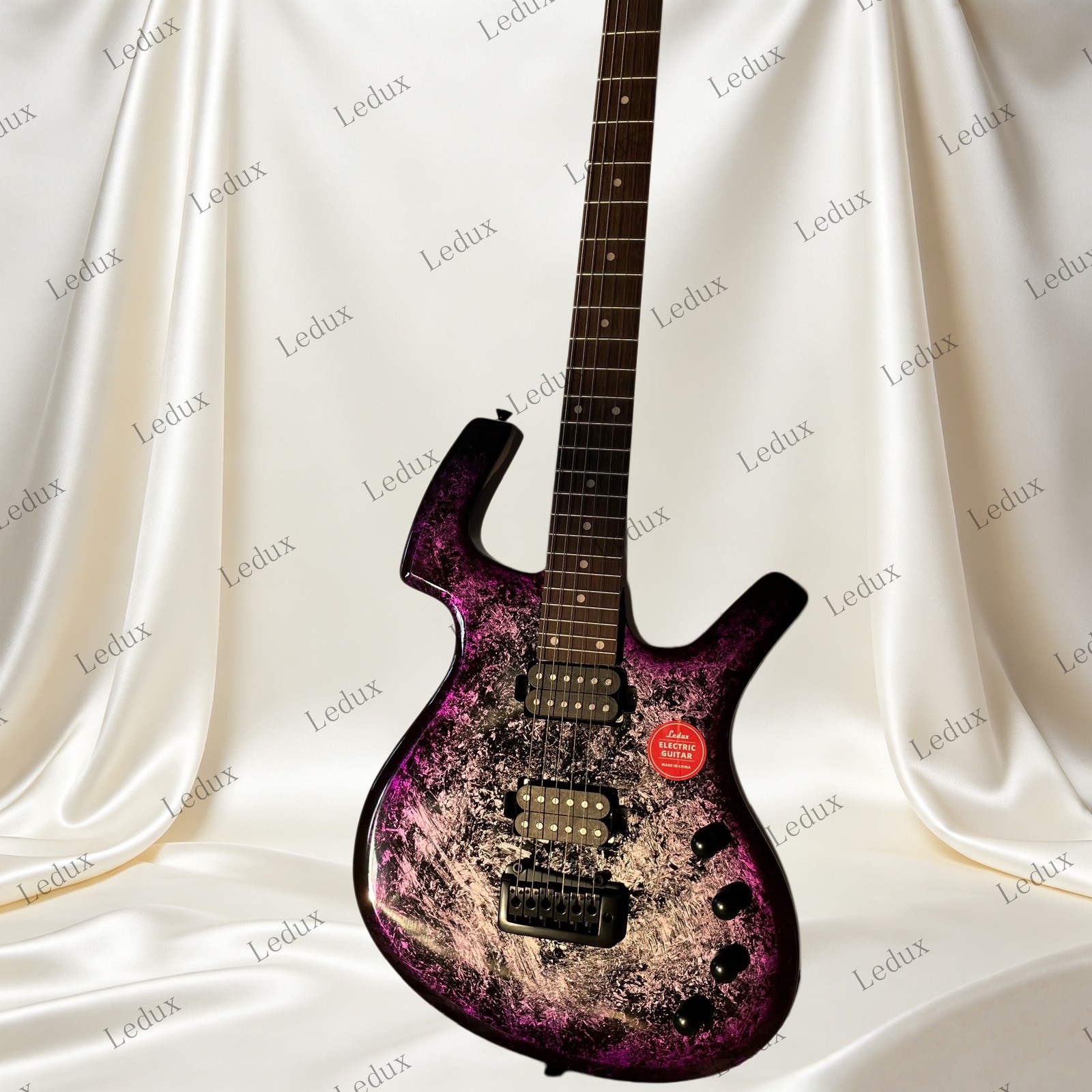 Parker Fly Custom Solid Body Electric Guitar HH Pickups Basswood Body 24 Fret