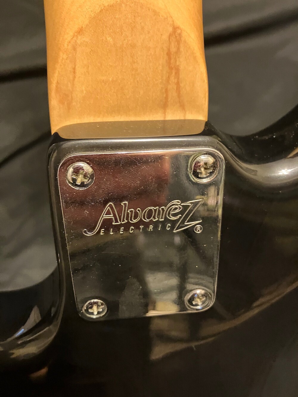 Alvarez Dan Armstrong Model Electric Guitar See Through Grey H/S/S W/Case