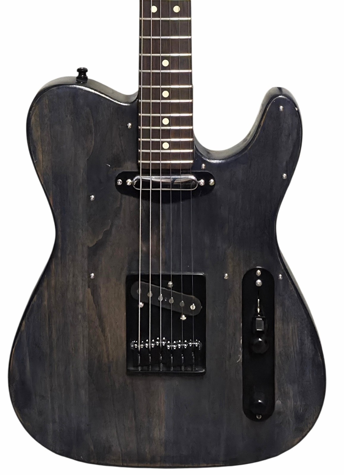 Tele-Style Partscaster-Featuring Warmoth Telecaster® Body in in Rustic Denim